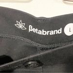 Betabrand  Size Large Stretch Boot Cut Women's Black Yoga Dress Pants Photo 2