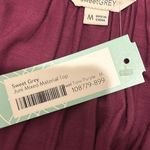 Stitch Fix NWT  Sweet Grey Mixed Material Top Sz M Photo 5