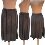 Think & Believe Italia Blue & White Print Pull On Elastic Waist Skirt Size Small Photo 1