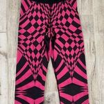 Nike Pro Dri- Fit Black & Pink Cropped Leggings Size Small Photo 0