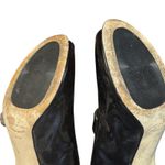 ANYI LU Shoes Womens Size 40.5 Patent Leather‎ Peep Toe Slingback Heels Italy Black Photo 10