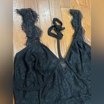 Fashion to figure  Black Lace Intimate Dress Photo 5