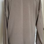 Sage Ladies' Crew Neck Scuba Cozy Top with Side Pockets, Tan Large New with Tag Photo 4
