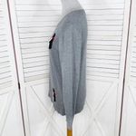 Westport ‎ 1962 Rhinestone Penguins Sweater Grey Medium Lightweight Crewneck Photo 1