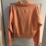 Old Navy Women's Orange Quarter-Zip Pullover s tall dynamic fleece Photo 6