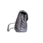 Saint Laurent Medium Loulou Quilted Leather Bag in Storm w/Silver Hardware Photo 3