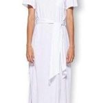 Jonathan Simkhai Sara Organic Cotton Dress White Large NWT Photo 0
