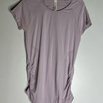 Athleta  Purple Womens Crew Curved Hem Performance‎ Athletic Shirt M CP2003 Photo 0