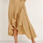 Faithfull the Brand Faithful the Brand polka dot wrap ruffle skirt NEW Photo 0