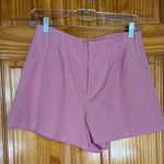ZARA  High Waist Pink Women's Shorts Photo 0