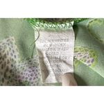 Veronica M Wrap Dress Womens S Green Floral V-Neck Stretch Cool Comfortable Photo 8