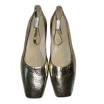 Vagabond  Gold Metallic Square Toe Leather
Ankle Flats/Shoes(Size 7) Photo 4