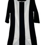 Karlie  Dress Size Small Black White 3/4 Sleeve‎ Womens Lined Stretch Blend Photo 0