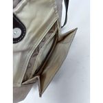 kim rogers  Women's Beige Crossbody‎ Bag with Design Brown Strap Photo 2