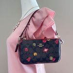 Coach Nolita 19 In Signature Canvas wristlet With Ornament Print Photo 6