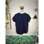 Quince 100% Organic Cotton Gauze Roll Sleeve Shirt - Size - XS Photo 4