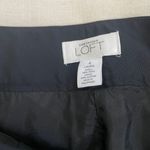 Ann Taylor LOFT Laura Wide Leg Black Dress Photo 3