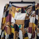 NWT Chelsea & Theodore Blue Red Midi A Photo 5