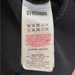 Gymshark Crop Pullover Schwarz 24/7 Cropped Black Crewneck Medium Photo 6