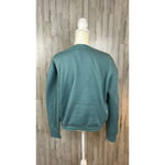 Aeropostale  Sport Women's XL Teal Pullover‎ Crewneck Tie Front Sweatshirt Photo 3