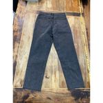 Carly Jean Los Angeles Black Raw Hem Straight Leg Denim Jeans Size 5 Photo 1