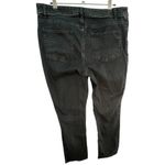 J.Jill Black Slim Ankle Length Straight Leg Jeans Size 14 Photo 4