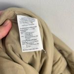 J.Crew Factory Khaki Linen Blend sleeveless belted jumpsuit size 14 Tan Photo 8