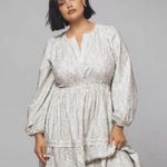 Anthropologie NWT x Loverly Grey The Somerset Long Sleeve Maxi Dress in Blue XL Photo 10