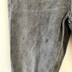 AGOLDE Jeans Womens 26 Washed Black High Rise Stretch Stretchy Button Fly Photo 5