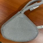 Jessica McClintock Silver Staci Mesh Wristlet Pouch Photo 7