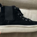 JSlides J/SLIDES Norris High Top Leather Platform Sneaker in Black Photo 6