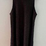 ASTR Aster the label Black Lace Sleeveless shift mini Dress size large Photo 0
