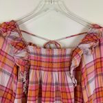 Free People Siena Plaid Pullover Top Photo 3