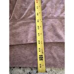 Alo Yoga  Glimpse Long Sleeve Light Heathered Pink Split Side Size Small Photo 6