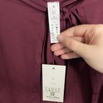 Halara HIGH Waisted Lace Up Split Hem Palazzo Wide Leg Flowy Casual Pants S NWT Photo 1