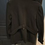 Iz Byer black pea coat, size small Photo 5