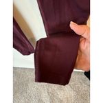 Allbirds Leggings Womens XS Maroon Tencel Stretch High Waisted Gym Yoga Running Photo 2