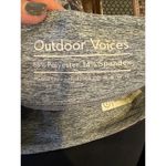 Outdoor Voices  Purple Pink And Gray Colorblock‎ High Rise Athletic Leggings S Photo 7