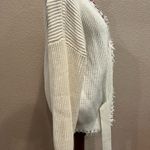 Blue Blush Blush Blush Luna Belted Cream Cardigan Photo 6