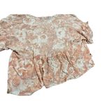 Dress Up coral boho peasant blouse Photo 8