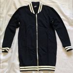 Venus long bomber jacket navy blue/white S Photo 2
