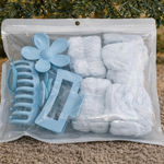 Blue Spa Hair Accessories Gift Set – Headbands, Hair Clips & Scrunchies Photo 0