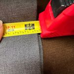 Ann Taylor Gray Crop Blazer Double Breasted Small Pockets Sz 8. Thick Material. Photo 13