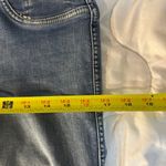 Venus Reversible Strechy Jeans Size S Capri Animal Print and Plant Blue Jeans Photo 6