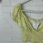 Billabong  Floral Print Crop Top Size S Photo 1