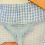 Hill House Hill House Home The Drew Robe Blue Gingham Coquette Fairy Old Money Large Photo 3