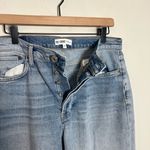 RE/DONE - High Rise Stove Pip Jeans Denim Distressed Ripped Knee Casual Photo 5