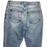 Good American  The Weekender Jeans Distressed Raw Hem Women’s Size 8/29 Photo 9