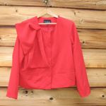 Eloquii  Cropped Bow Jacket Blazer Photo 1