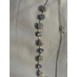 Icing Rhinestone Silver Tone Chain Necklace Elegant Fashion Jewelry Photo 6